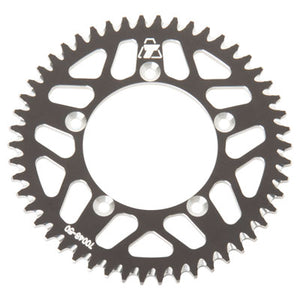 Tusk 2091670048 Rear Aluminum Sprocket 50 Tooth Black
