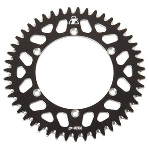 Tusk 2091670120 Rear Aluminum Sprocket 47 Tooth Black