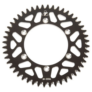 Tusk 2091670132 Rear Aluminum Sprocket 48 Tooth Black