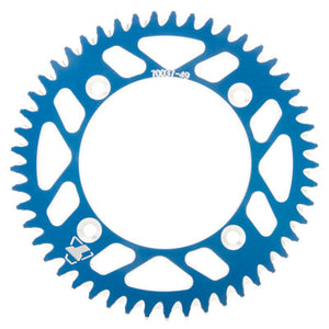 Tusk 2091670037 Rear Aluminum Sprocket 49 Tooth Blue