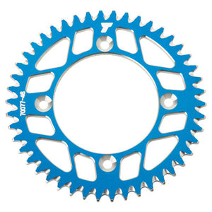 Tusk 2091670077 Rear Aluminum Sprocket 46 Tooth Blue