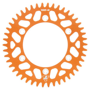 Tusk 2091670031 Rear Aluminum Sprocket 47 Tooth Orange