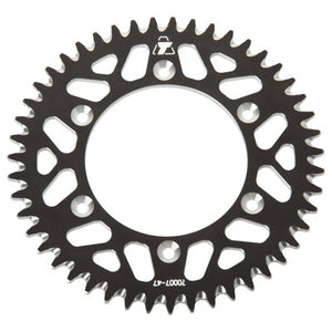 Tusk 2091670007 Rear Aluminum Sprocket 47 Tooth Black
