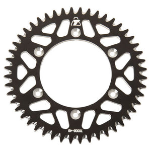 Tusk 2091670008 Rear Aluminum Sprocket 48 Tooth Black