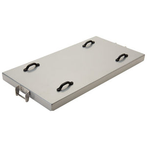 Tusk 1522300006 Replacement Aluminum Pannier Lid V2 Large Silver