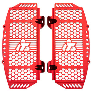 Tusk 2000710004 Billet Radiator Guards Red