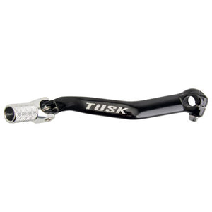 Tusk 1030850213 Folding Shift Lever  Black/Silver Tip