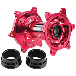 Tusk 1437260044 Impact Motorcycle Hub - Rear  Red