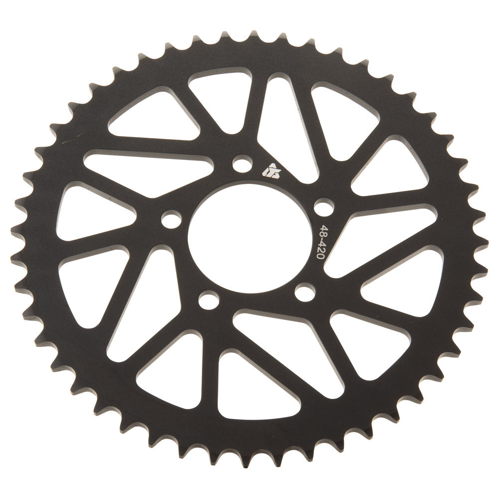Tusk 2091670157 Rear Aluminum Sprocket 48 Tooth Black