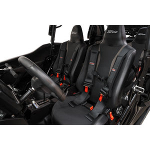 Tusk 1852480017 4 Point 3 inch H-Style Safety Harness 2 Seat Package