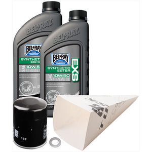 Tusk 1529860445 4-Stroke Oil Change Kit Bel-Ray EXS Synthetic Ester 10W-50