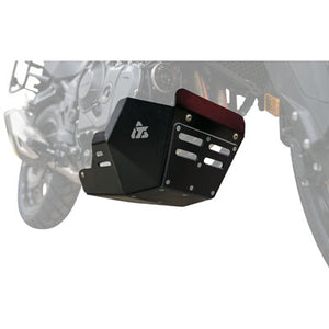 Tusk 1975340011 Quiet Glide Adventure Skid Plate Black