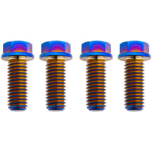 Tusk 2156770004 Titanium Axle Pinch Bolt Kit Burnt Blue