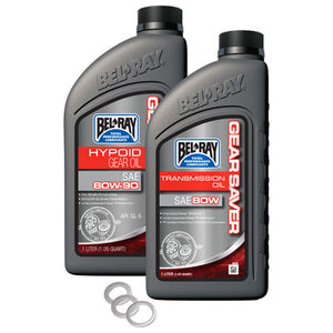 Tusk 2044120168 Drivetrain Oil Change Kit  with Bel-Ray Oil