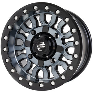 Tusk 2159360008 4/156  Fremont Beadlock Wheel 14x7 5.0 + 2.0 Gunmetal/Black
