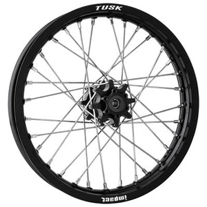 Tusk 1418500275 Impact Complete Rear Wheel 16x1.85 Black Rim