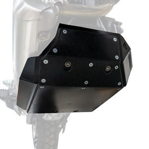 Tusk 1975340015 Quiet Glide Adventure Skid Plate Black