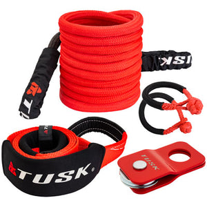 Tusk 2150830003 UTV Kinetic Recovery Kit Stage 3 Steel