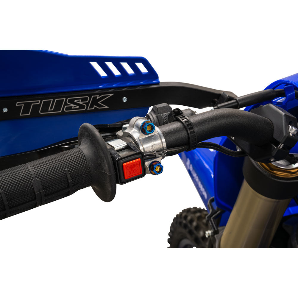 Tusk 2156830003 Titanium Handlebar Controls Bolt Kit Burnt Blue