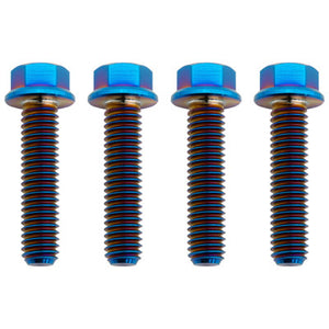 Tusk 2156830002 Titanium Handlebar Controls Bolt Kit Burnt Blue