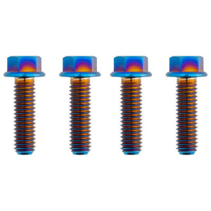 Tusk 2156830003 Titanium Handlebar Controls Bolt Kit Burnt Blue