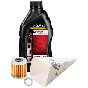 Tusk 1529860754 4-Stroke Oil Change Kit  Kawasaki KPO 10W-40