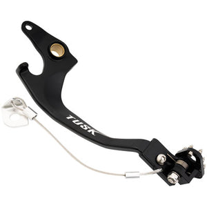 Tusk 1392080062 Aluminum Brake Pedal Black Tip