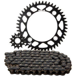 Tusk 2181500008 Chain & Sprocket Kit 428 Off-Road Chain Black Rear Sprocket