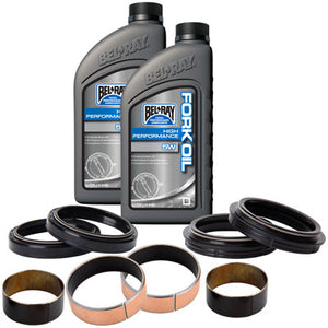 Tusk 2181020006 Fork Rebuild Kit Bel-Ray High Performance Fork Oil 5W Bushings