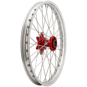 Tusk 1418490322 Impact Complete Front Wheel 21x1.60 Silver Rim