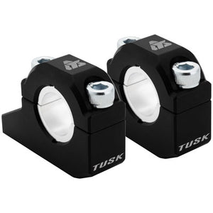 Tusk 2158170002 Offset Bar Risers  Black