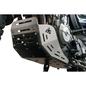 Tusk 1975340018 Quiet Glide Adventure Skid Plate Silver