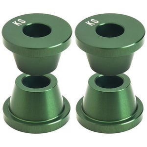 Tusk 2158190010 Solid Handlebar Mounts  Green