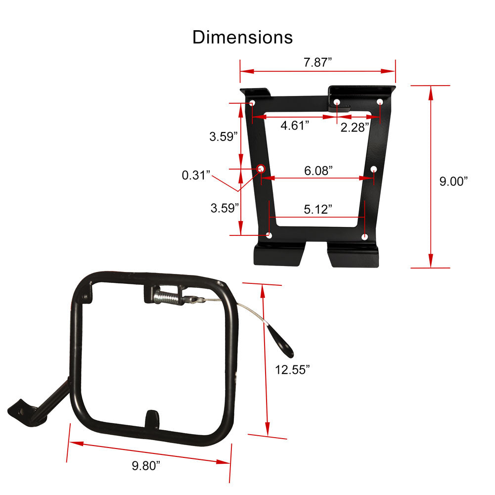 Tusk 1450200166 Pannier Racks