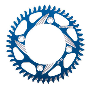 Vortex 671ZB-47 420 Aluminum Rear Sprocket 47 Tooth Blue