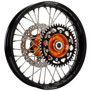 Warp 9 95-ABS41852-2 Complete Adventure Wheel Kit 18 x 2.50 (Offroad Rear) Black/Orange