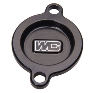 Works Connection 27-100 Oil Filter Cover  Black