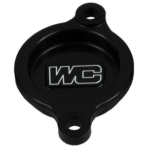 Works Connection 27-026 Oil Filter Cover  Black