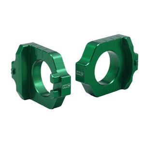 Works Connection 17-248 Elite Axle Blocks  Green