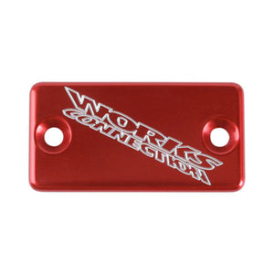 Works Connection 21-025 Front Brake Reservoir Cap Red