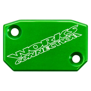 Works Connection 21-068 Front Brake Reservoir Cap Green